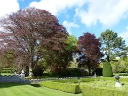 English park in Cornwall