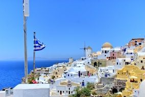 wonderful view of santorini