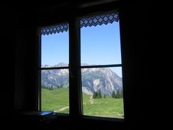 Picture of beautiful window view