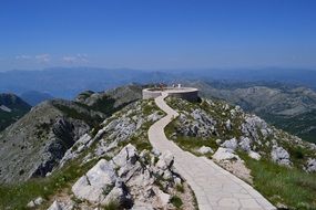 Journey on a mountains