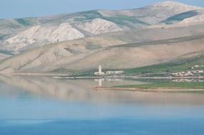 mountains near the sea in morocco