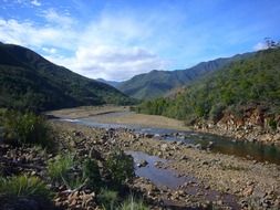 landscape of New Caledonia nature