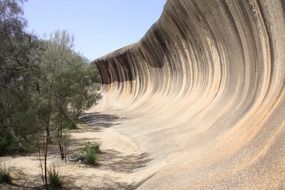 wave rock tourist, australia