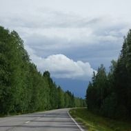 finnish summer road