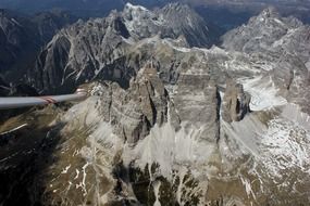 landscape of Sexten Dolomites