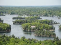 thousand islands in the river