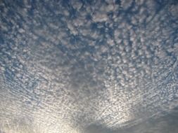 Cirrocumulus in the sky