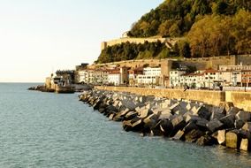 San Sebastian is a resort town on the shores of the Bay of Biscay