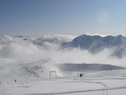 ski piste slope