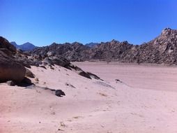 sand desert in Sharm el shiek
