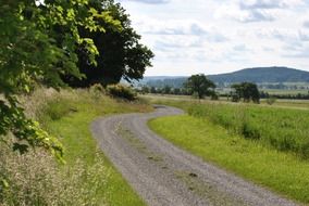 Landscape of the lane