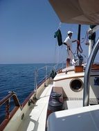 marine yacht deck
