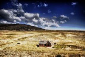 landscape of picturesque countryside