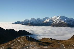 selva marine mountains high alpine road