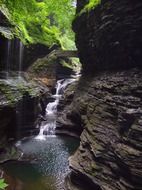 stream among the rocks