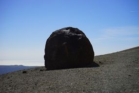 natural stone volcanic lava ball
