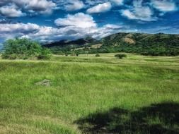 Beautiful and colorful landscape of Puerto Rico