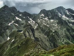 fagaras mountains in transylvania