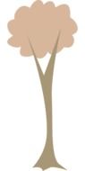 graphic drawing of an isolated tree