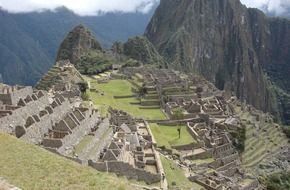 Ancient Ruins near Machu Picchu Mountain