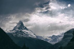 gorgeous matterhorn mountain