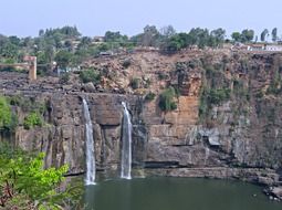 stunning waterfall ghataprabha