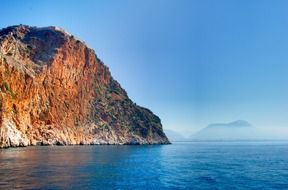 rock At sea, turkey, turkish riviera