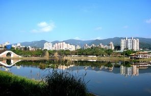view of Taiwan Dahu Park