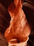 Gorge in the canyon in Arizona