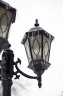 lamp frozen cold white ice light