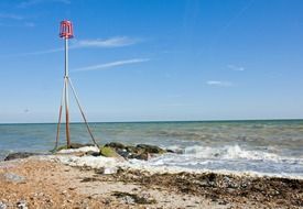 england sunny seascape beach view