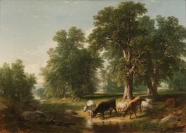Oil Painting by asher durrand