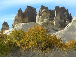 Mountains landscape in Cappadocia