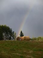 rainbow after thunderstorm