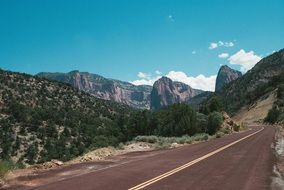 road mountains