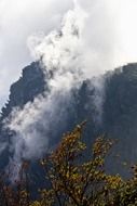 landscape in swiss mountains