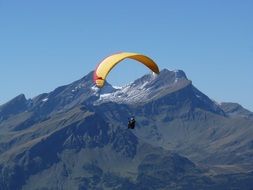 Photo of Paragliding over the mountains