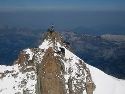 Mont blanc or white mountain