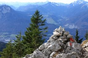 naunspitze, mountain outlook