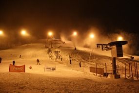 people on a ski slope in Finland