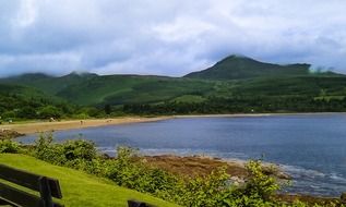 Arran - an island in the Firth of Clyde in the west of Scotland