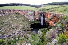 very beautiful south africa cascade