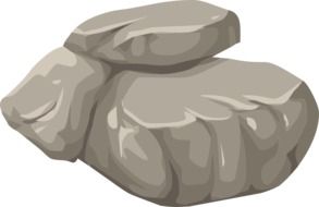 rock boulder stone nature granite drawing