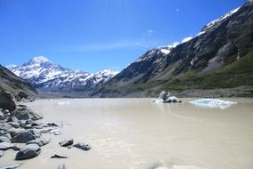 Landscape of mount cook