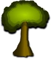 graphic forest tree