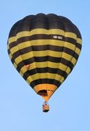 striped air balloon