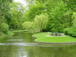 Park in Copenhagen,Denmark