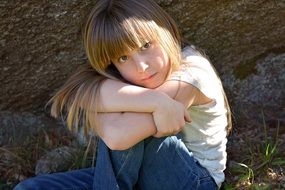 portrait of a girl outdoor