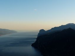 fog over Garda mountains