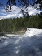 dawson falls is a picturesque place in British Colombia